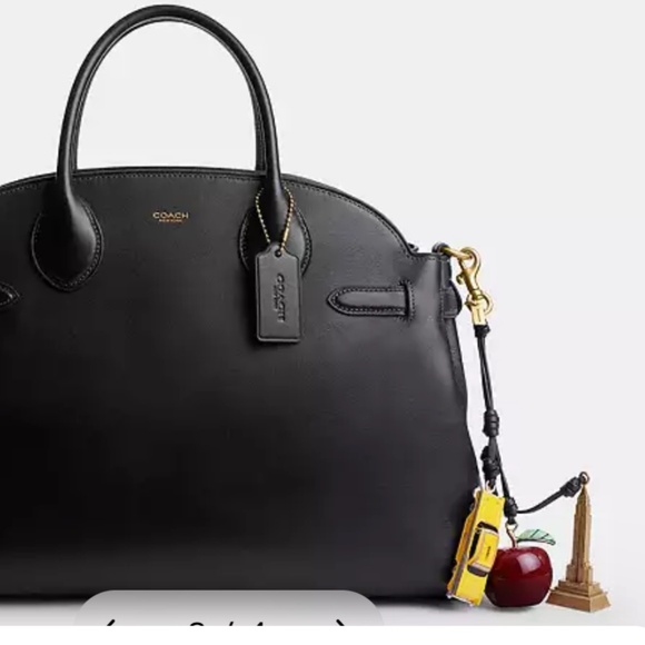 Coach Small New York Cluster Bag Charm - Picture 2 of 3